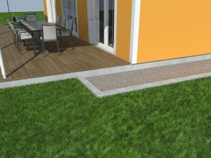 villa with garden 3D Model