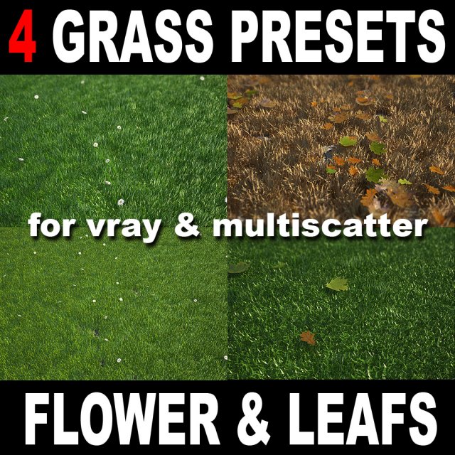 grass 3D मॉडल .c4d .max .obj .3ds .fbx .stl .blend 