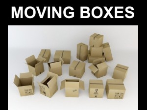 moving boxes 3Dモデル