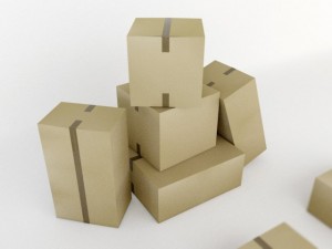 moving boxes 3D Model