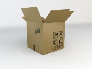 moving boxes 3D Model