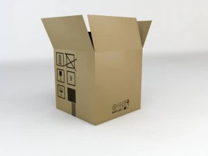 moving boxes 3D Model