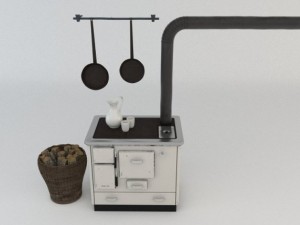old oven 3D Model