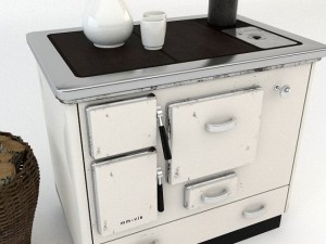 old oven 3D 模型