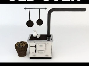 old oven 3D Model