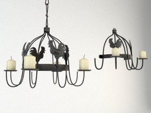 2 old lamps 3Dモデル