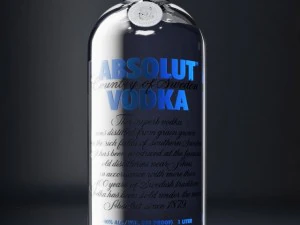 vodka bottle 3D Model