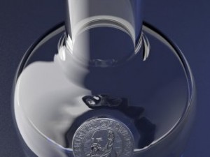 vodka bottle Modelo 3D