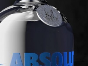 vodka bottle Modelo 3D