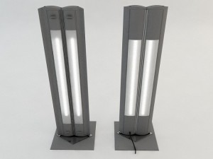office lamp collection 3D Modell