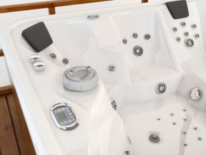jacuzzi with gazebo 3D-Modell