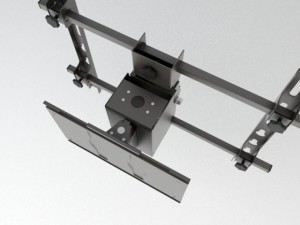 tv wall mount 2 3D Model