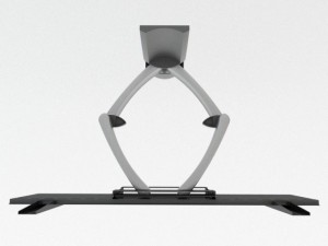 tv wall mount Modello 3D