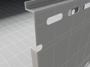 tv wall mount Modello 3D