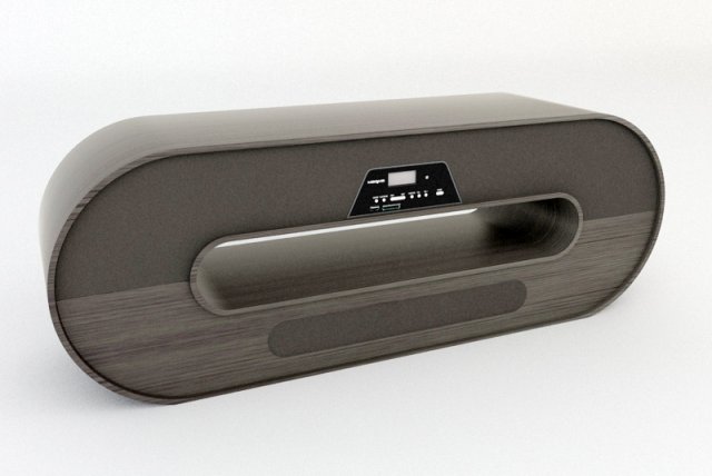audio speaker 2 Model 3D .c4d .max .obj .3ds .fbx .stl .blend 
