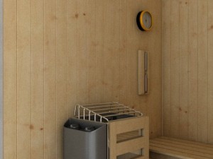 sauna Model 3D