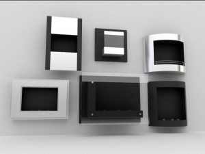 fireplace collection 3D Model