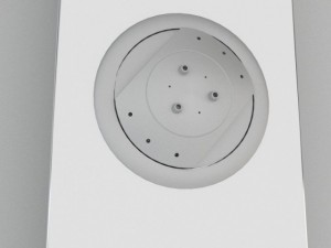 3 shower panels 3Dモデル