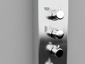 3 shower panels 3D Model