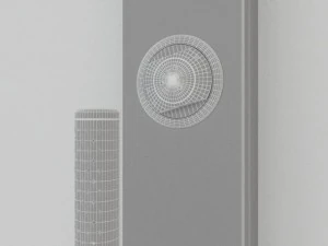 shower panel 2 3D Model