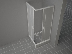 shower 1 Modello 3D
