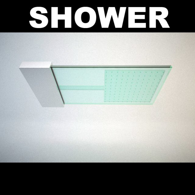 shower head 3Dモデル .c4d .max .obj .3ds .fbx .stl .blend 