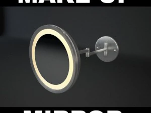 化妆镜 3D 模型