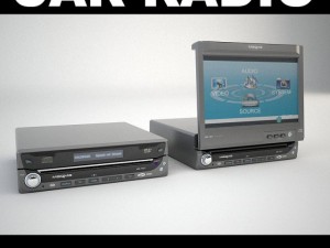 car radio 1 Modelo 3D