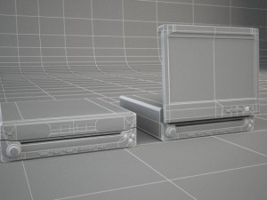 car radio 1 3D Model