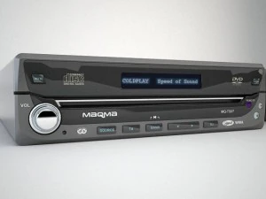 car radio 1 3D Model