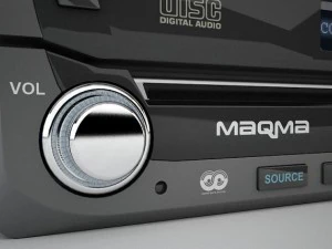 car radio 1 3D Model