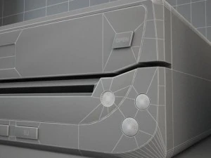 car radio 1 3D Model