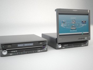 car radio 1 3D Model