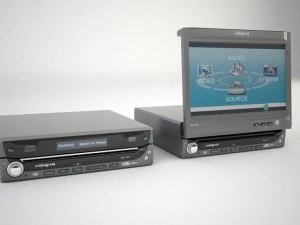 car radio 1 3D Model