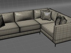 sofa 1 3D Model