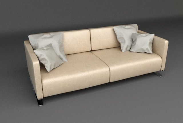 sofa 2 Modello 3D .c4d .max .obj .3ds .fbx .stl .blend 