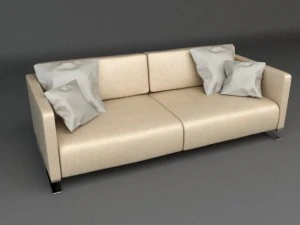 canap&eacute; 2 Modèle 3D