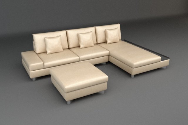 sofa 4 Modello 3D .c4d .max .obj .3ds .fbx .stl .blend 