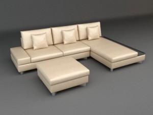 sofa 4 Modelo 3D