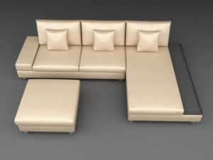 sofa 4 Modello 3D