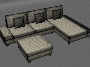 sofa 4 3D Model