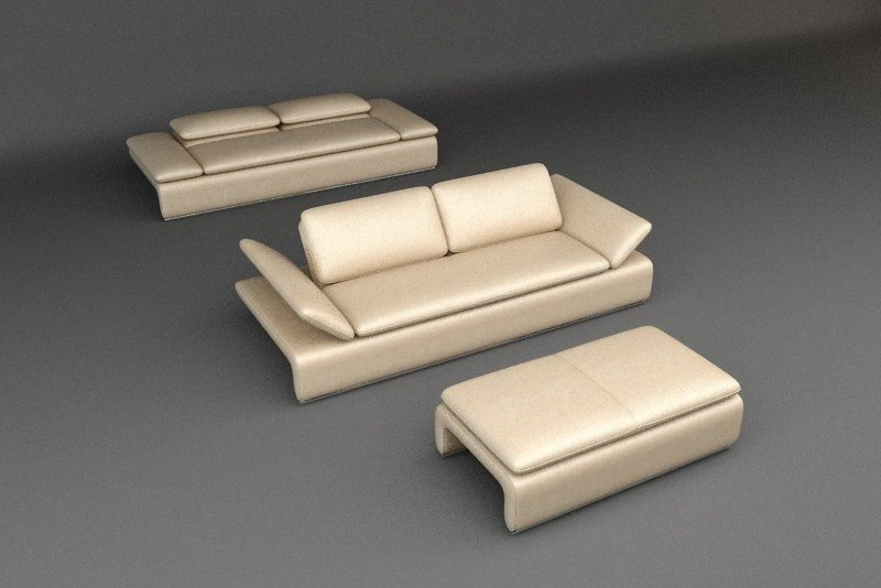 sofa 6 3D Model .c4d .max .obj .3ds .fbx .stl .blend 