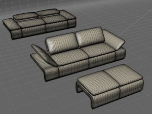 sofa 6 3D Model