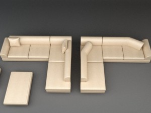 sofa 9 3D 模型