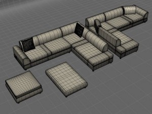 sofa 9 3D 模型
