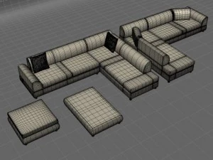 sofa 9 3D Model