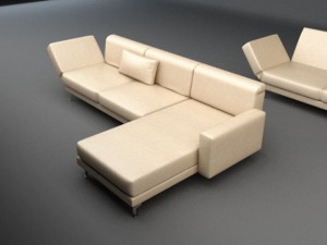 sofa 10 3Dモデル