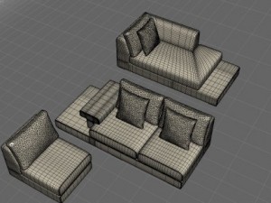 sofa 12 3D 모델