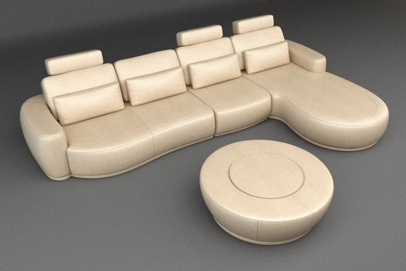 sofa 16 3D Model .c4d .max .obj .3ds .fbx .stl .blend