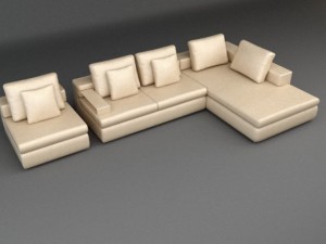 sofa 17 Modelo 3D